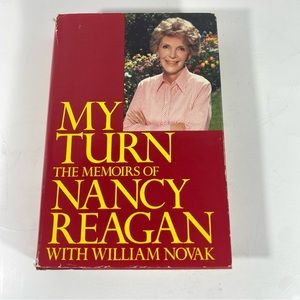 My Turn The Memoirs of Nancy Reagan Hardcover Book 1989 1st Edition Hardcover